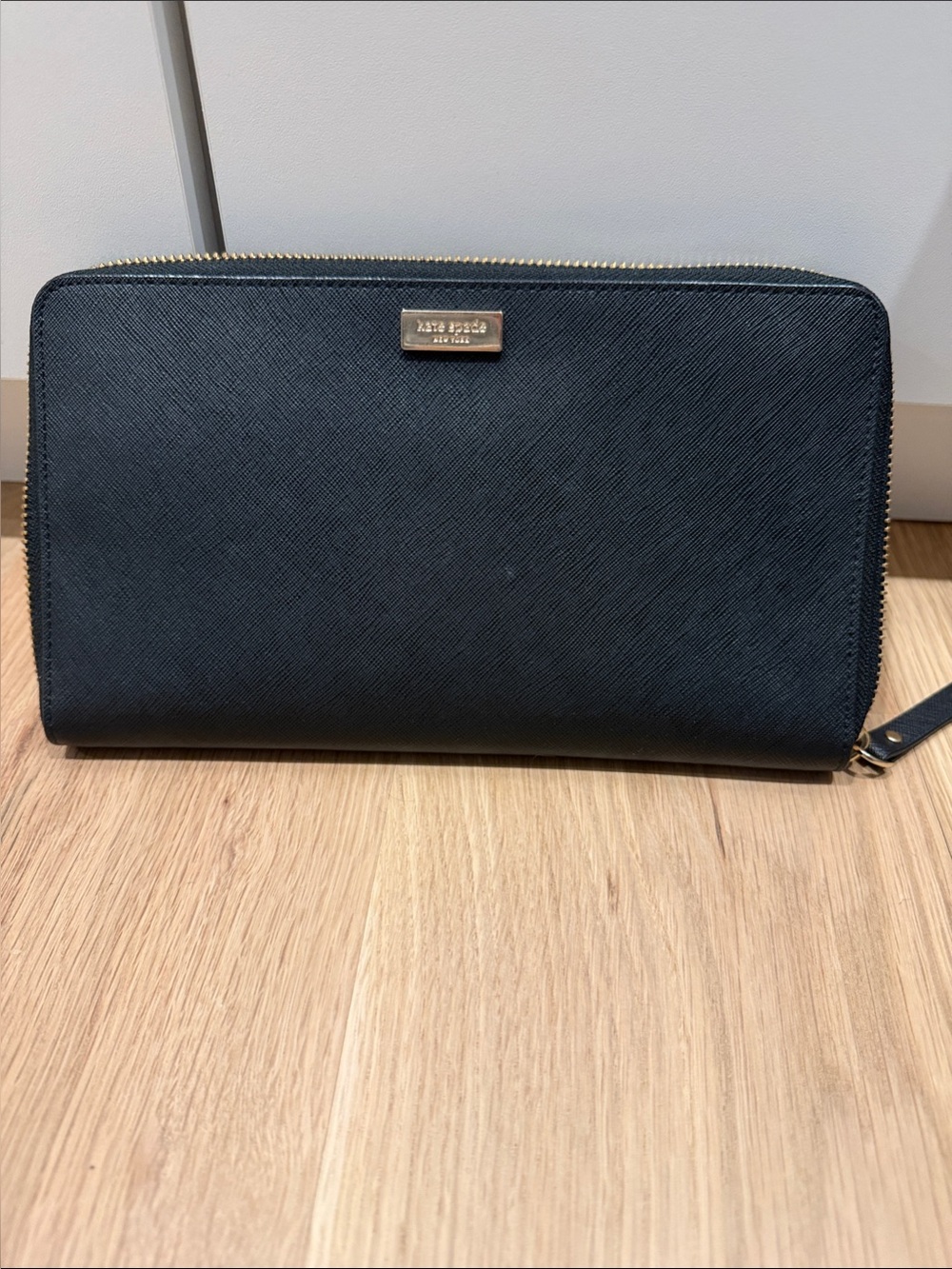 kate spade Black Zip Wallet